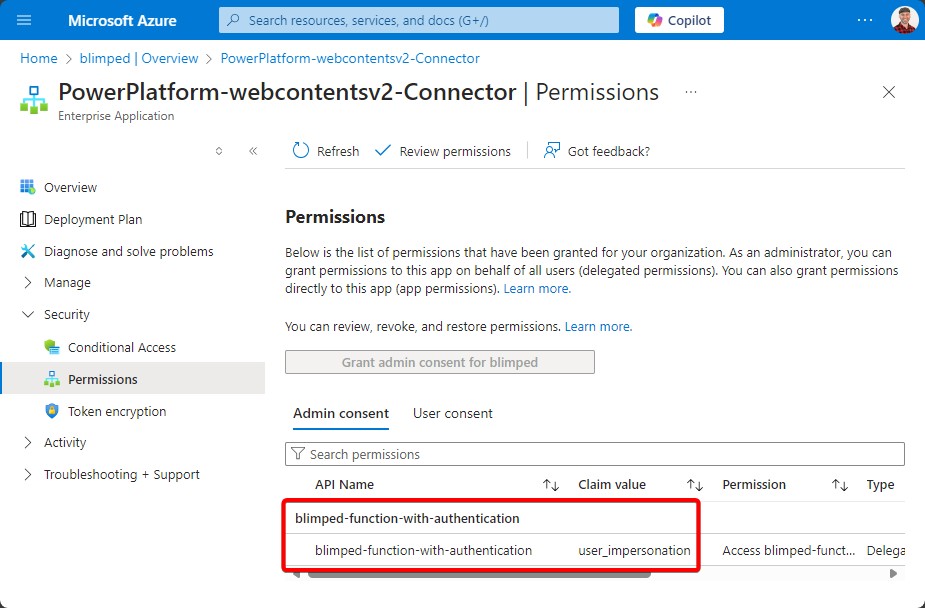 App permissions