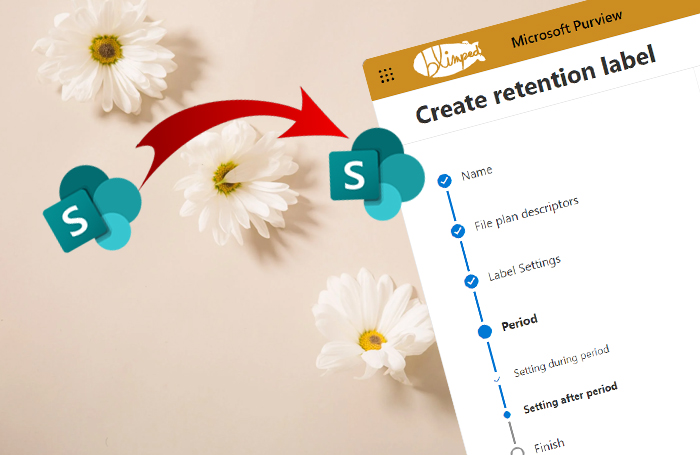 Daisy-chaining retention labels and automated archival