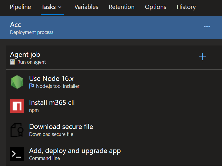 Release - add tasks