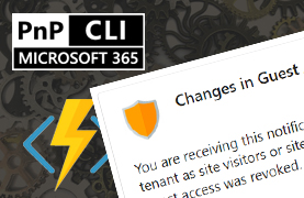 Getting notified of changes in guests accessing SharePoint