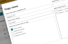How to copy views in SharePoint
