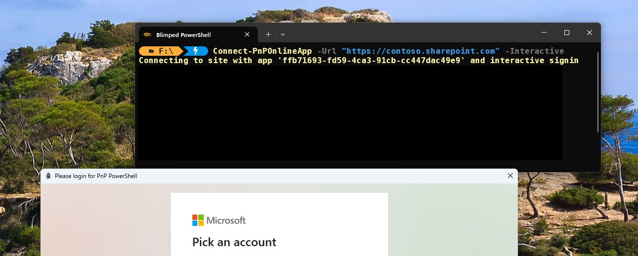 Connecting using our new commandlet