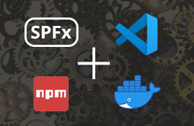 Thumbnail SharePoint Framework, Docker, Dev Containers and NPM linking